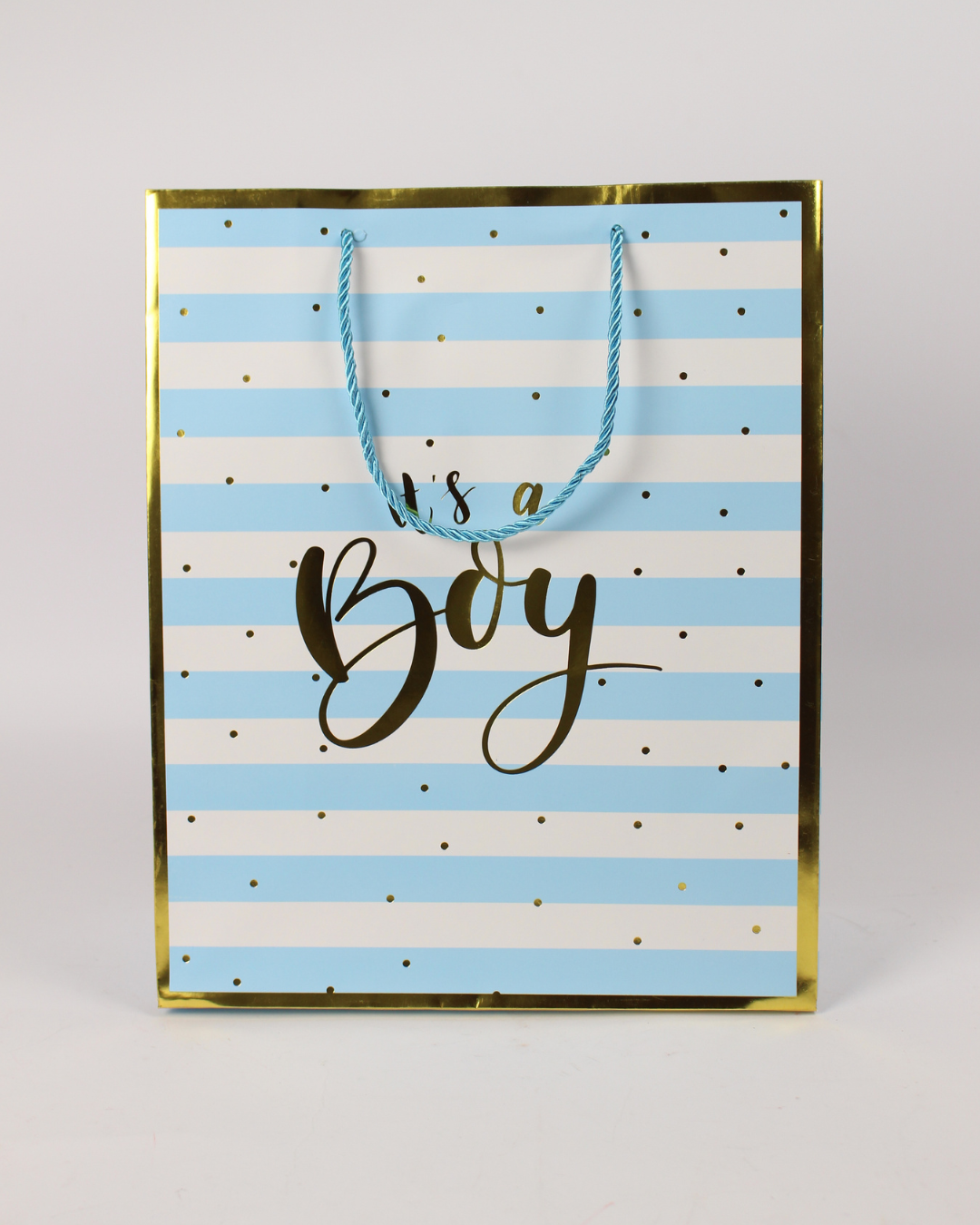 “It’s a Boy & It’s a Girl” Paper Bag with Handle | Baby Shower Gift Bags – 12pcs