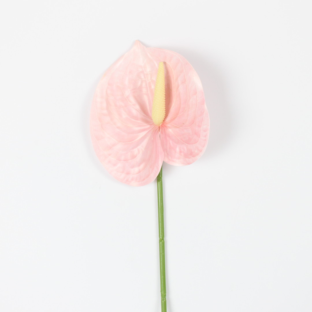 Artificial Anthurium Flower Stem | Realistic Silk Flower for Décor & Weddings