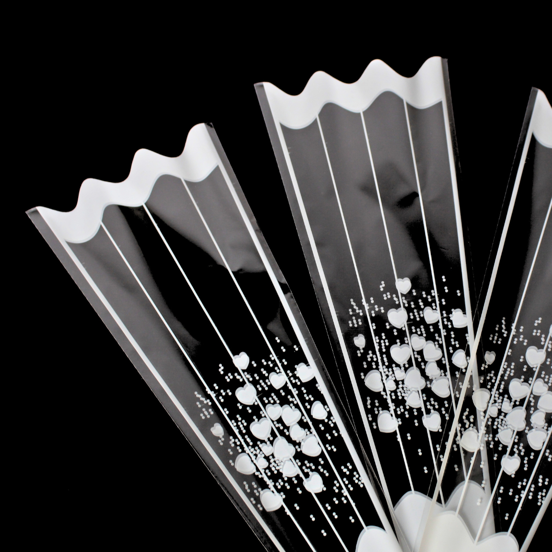 Transparent Single Rose Flower Cover 100pcs | Florist Packaging Sleeves