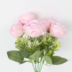 Artificial Small Baby Rose Flower | Realistic Mini Silk Rose Blooms