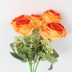 Artificial Small Baby Rose Flower | Realistic Mini Silk Rose Blooms