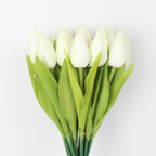 Artificial Tulip Flower Bunch | Realistic Silk Tulip Bouquet