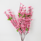 Artificial Forsythia Flower Branches | Realistic Silk Yellow Blooms