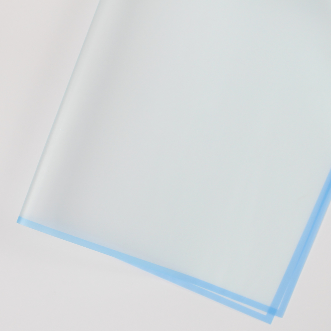 Transparent Wrapping Paper with Color Border 20pcs/Pack | Bouquet Wrap