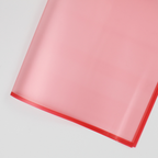 Transparent Wrapping Paper with Color Border 20pcs/Pack | Bouquet Wrap
