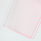 Transparent Wrapping Paper with Color Border 20pcs/Pack | Bouquet Wrap