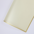 Transparent Wrapping Paper with Color Border 20pcs/Pack | Bouquet Wrap