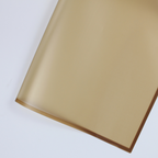 Transparent Wrapping Paper with Color Border 20pcs/Pack | Bouquet Wrap