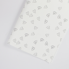 Heart Pattern Wrapping Paper 20pcs/Pack | Romantic Gift Wrap