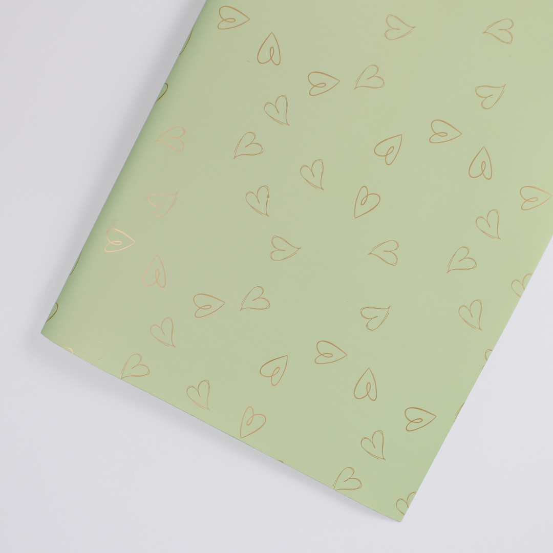 Heart Pattern Wrapping Paper 20pcs/Pack | Romantic Gift Wrap