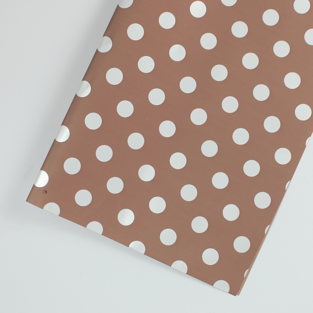 Polka Dot Wrapping Paper Big White Dots 20pcs/Pack | Gift Wrap