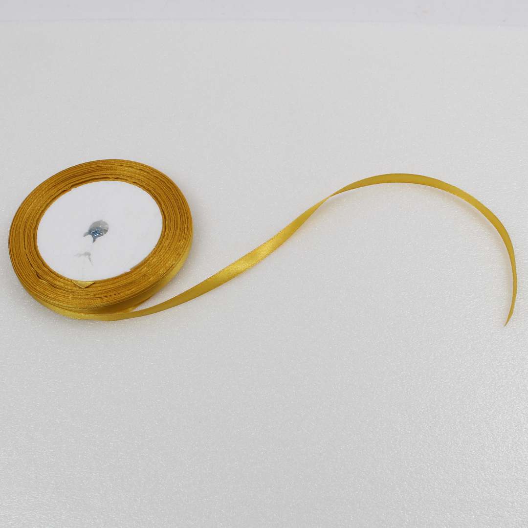 Satin Ribbon 1/4 Inch 25 Yard | Decorative Ribbon Roll Multiple Colors