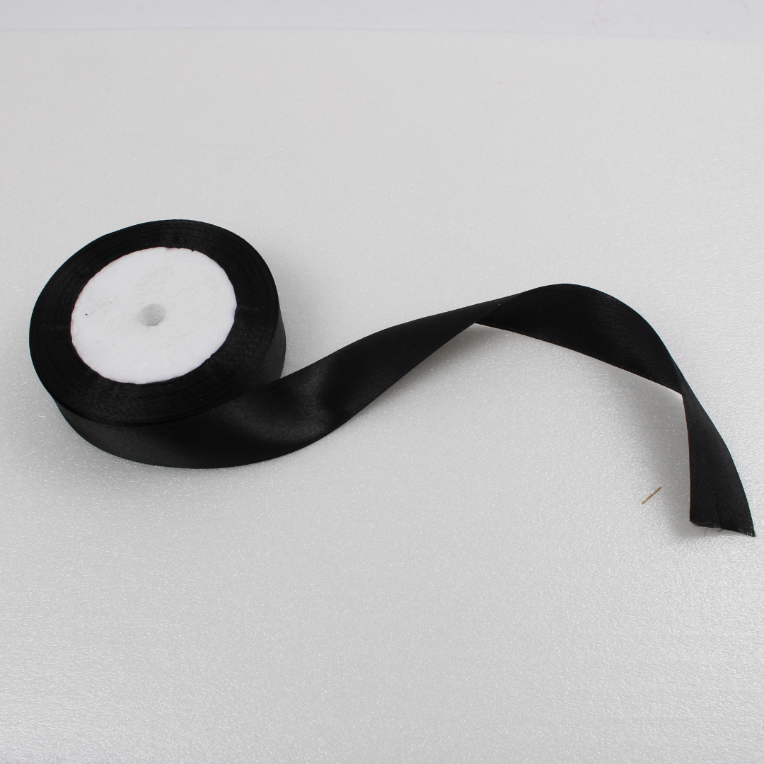 Satin Ribbon 1 Inch 25 Yard | Wide Decorative Ribbon Multiple Colors