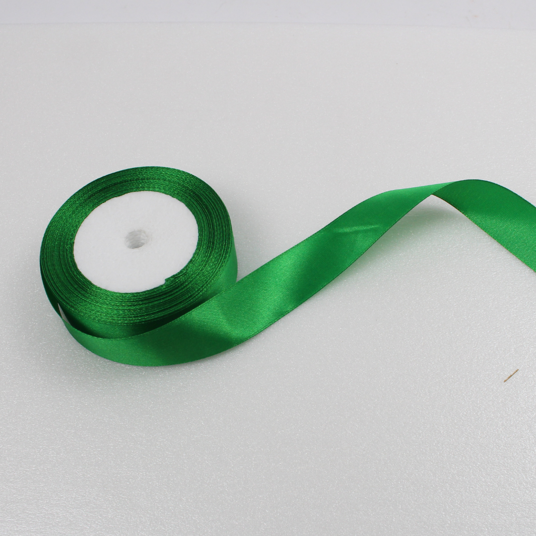 Satin Ribbon 1 Inch 25 Yard | Wide Decorative Ribbon Multiple Colors