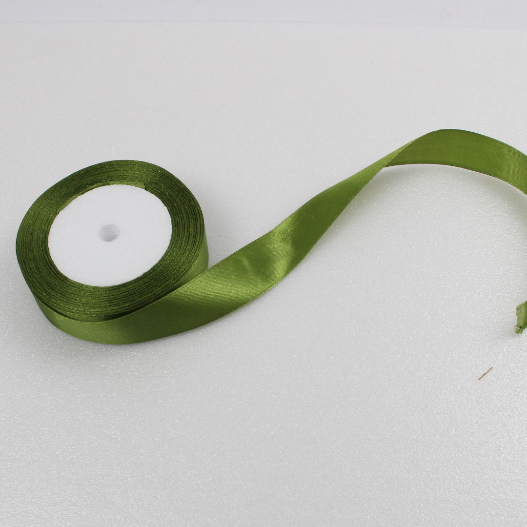Satin Ribbon 1 Inch 25 Yard | Wide Decorative Ribbon Multiple Colors