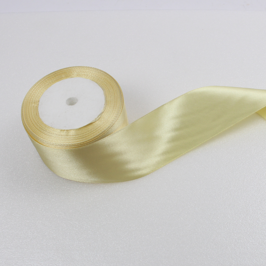 Satin Ribbon 2 Inch 25 Yard | Wide Decorative Ribbon Multiple Colors