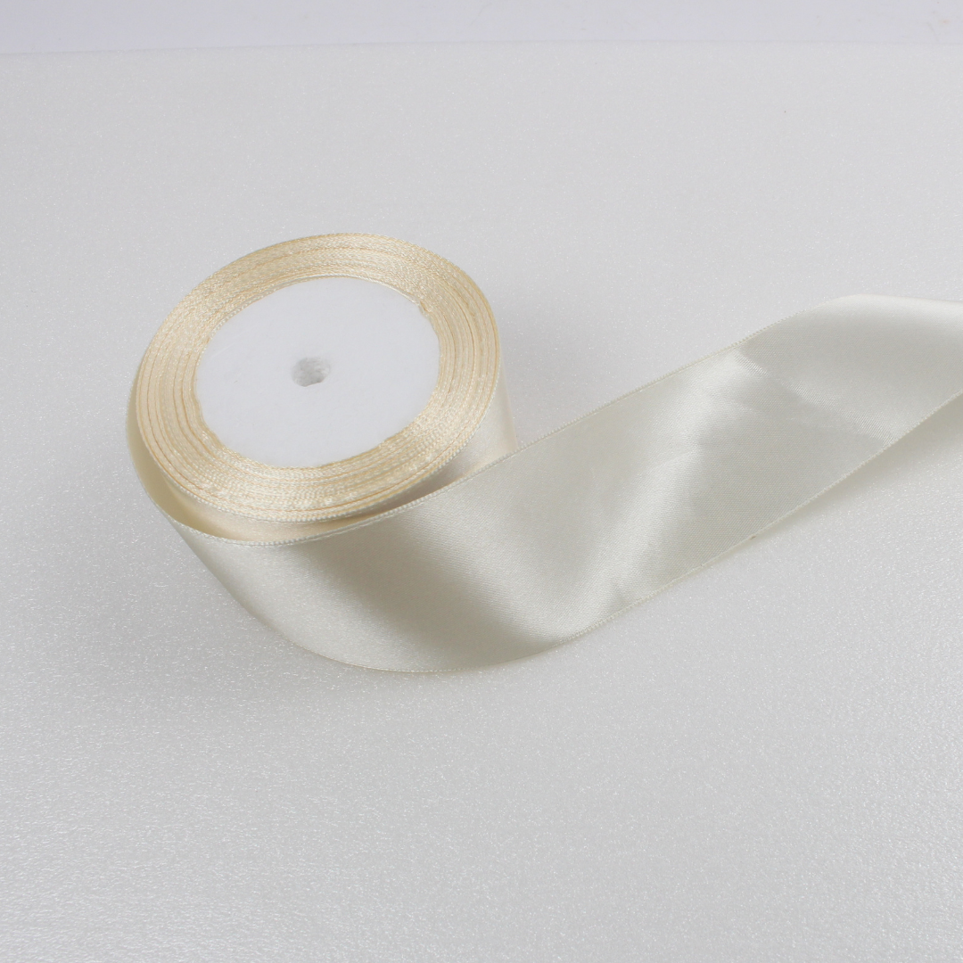 Satin Ribbon 2 Inch 25 Yard | Wide Decorative Ribbon Multiple Colors