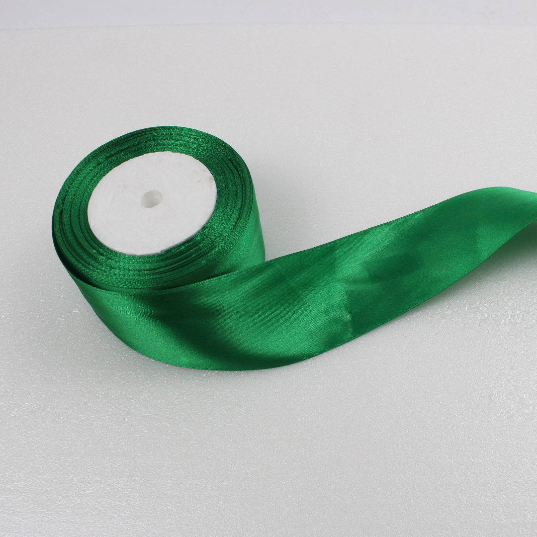 Satin Ribbon 2 Inch 25 Yard | Wide Decorative Ribbon Multiple Colors