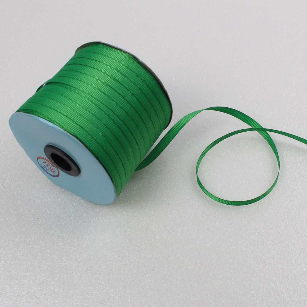 Grosgrain Ribbon 8mm 200 Yard | Ribbed Decorative Ribbon Roll