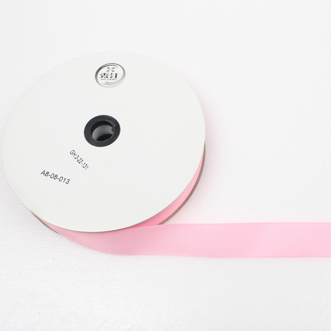 Grosgrain Ribbon 1 Inch 100 Yard | Ribbed Decorative Ribbon