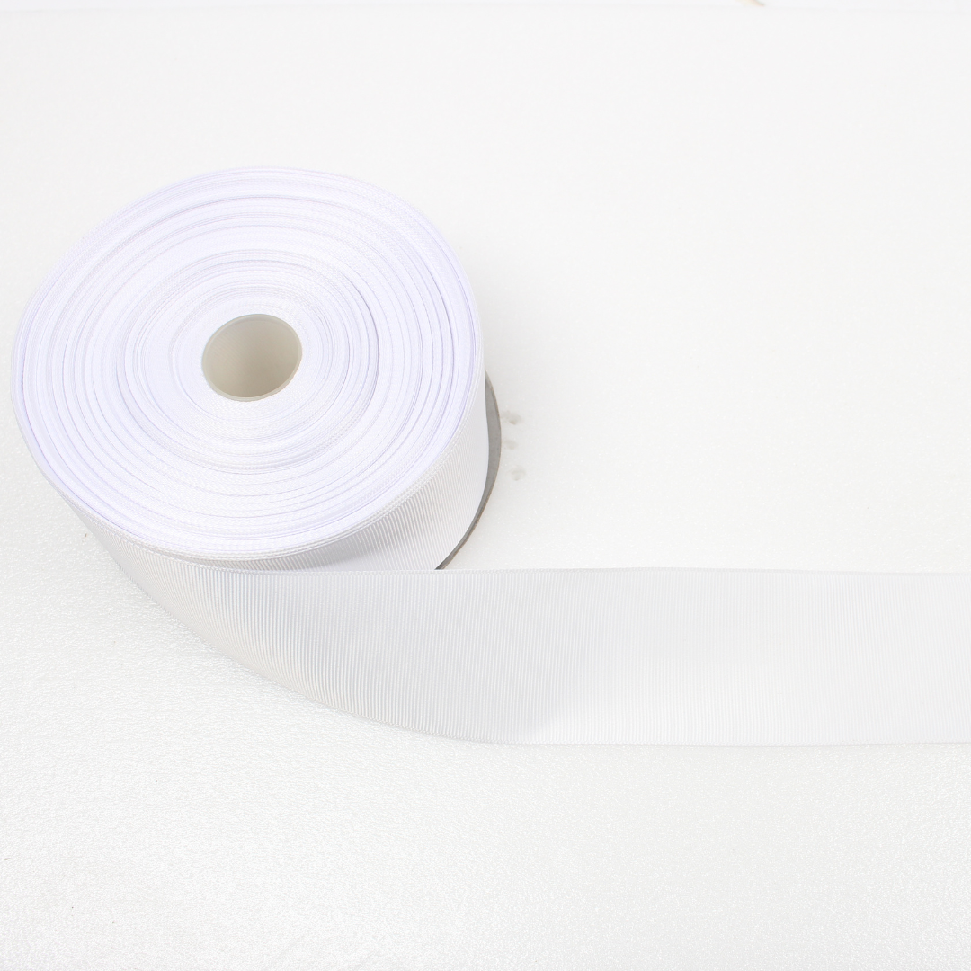 Grosgrain Ribbon 2 Inch 50 Yard | Wide Ribbed Decorative Ribbon