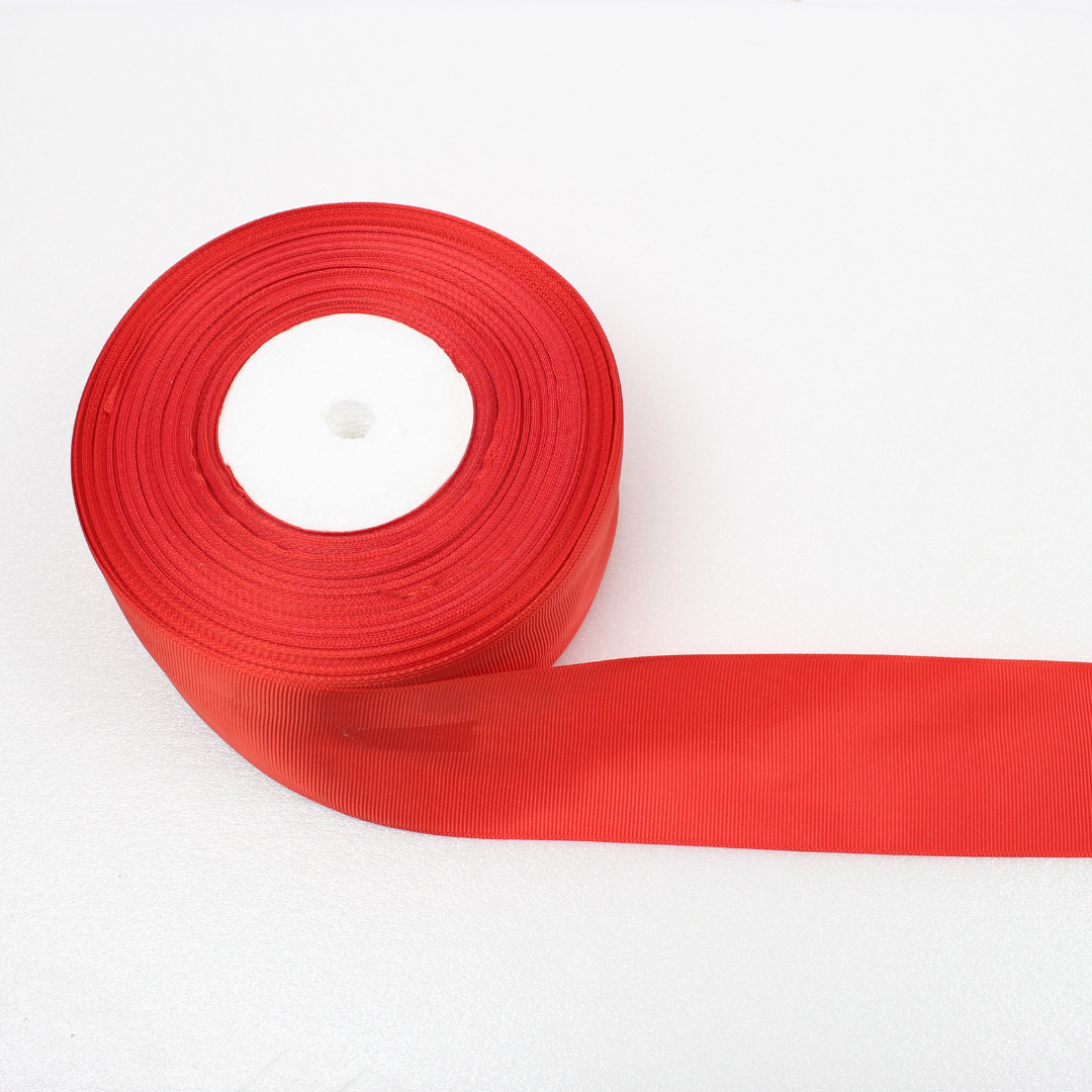 Grosgrain Ribbon 2 Inch 50 Yard | Wide Ribbed Decorative Ribbon