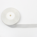 Polka Dot Grosgrain Ribbon 1 Inch 50 Yard | Printed Decorative Ribbon