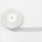 Polka Dot Grosgrain Ribbon 1 Inch 50 Yard | Printed Decorative Ribbon