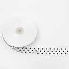 Polka Big Dot Grosgrain Ribbon 1 Inch 50 Yard | Printed Decorative Ribbon