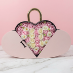 Authentic Chanel Perfume in Illuminated Rose Heart-Shaped Gift Box | Coco Mademoiselle or N°5