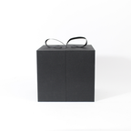 Do What You Love – Premium Black Square Box with Heart-Shaped Container