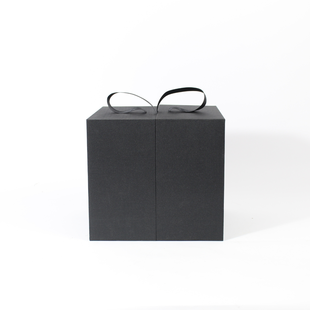 Do What You Love – Premium Black Square Box with Heart-Shaped Container