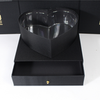 Do What You Love – Premium Black Square Box with Heart-Shaped Container