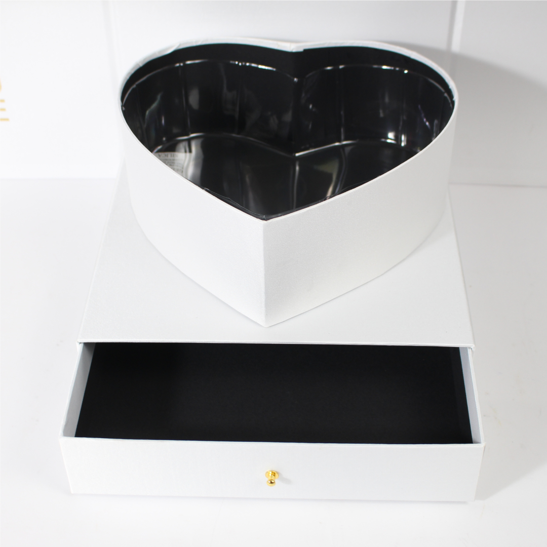 Do What You Love – Premium Black Square Box with Heart-Shaped Container