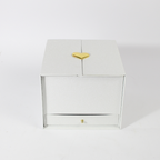 Bloom & Surprise – Pull-Up Heart-Shaped Flower Box with Drawer