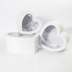 3-Piece Heart-Shaped Gift Box Set with Ribbon | Romantic Gift Packaging