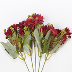 Artificial Small Daisy Flower Bunch | Realistic Faux Mini Daisy Flowers