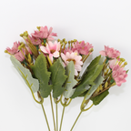 Artificial Small Daisy Flower Bunch | Realistic Faux Mini Daisy Flowers