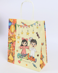 Gergean Printed Paper Bag | Ramadan Kids Giveaway Bags – 12pcs Pack