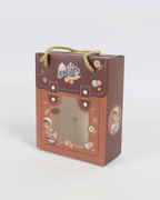 Gergean Paper Box with Handle | Ramadan Kids Giveaway Boxes – 12pcs