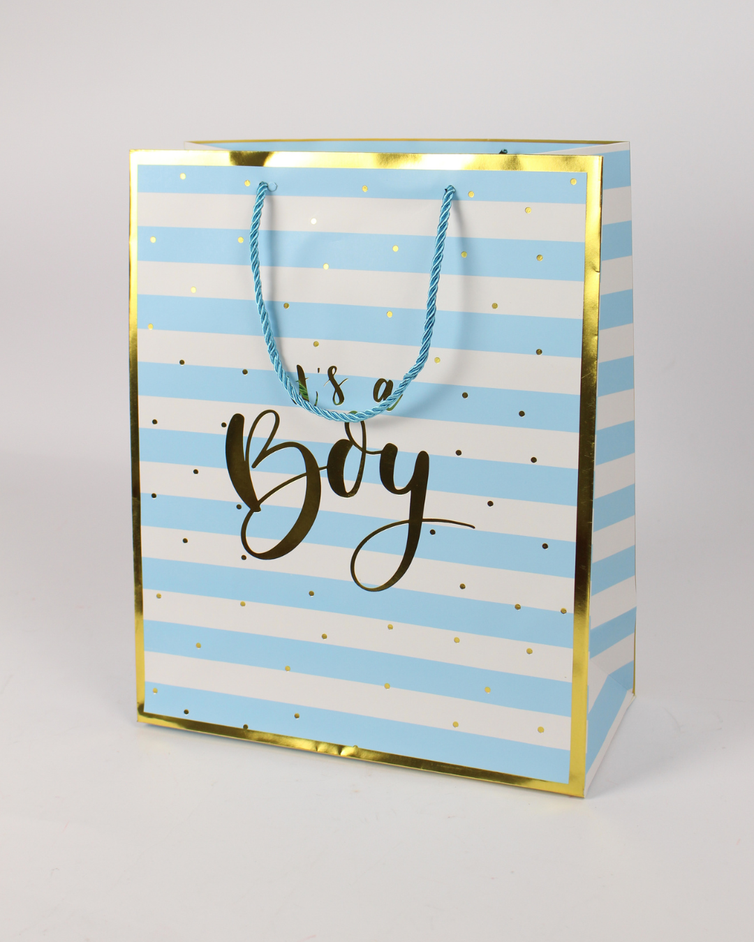 “It’s a Boy & It’s a Girl” Paper Bag with Handle | Baby Shower Gift Bags – 12pcs