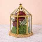 Artificial Flower Vase Arrangement | Decorative Floral Centerpiece