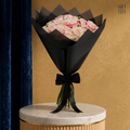 Premium 25-Piece Baby Rose Hand Bouquet | Elegant Floral Gift