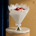 Premium 25-Piece Baby Rose Hand Bouquet | Elegant Floral Gift