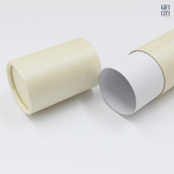 Cream Paper Document Storage Tube 4.2cm x 25cm | Document Organizer