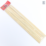 Bamboo BBQ Skewers 40cm | Natural Wooden Grilling Sticks – 45 Pc