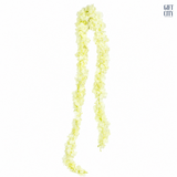 Artificial Floral Garland Vine | Light Yellow & Cream Flowers