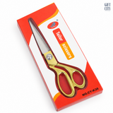 20cm Stainless Steel Tailor Scissors with Gold Handle | Sewing Scissors