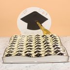 Graduation Tray with 54 Foldable Paper Chocolate Boxes