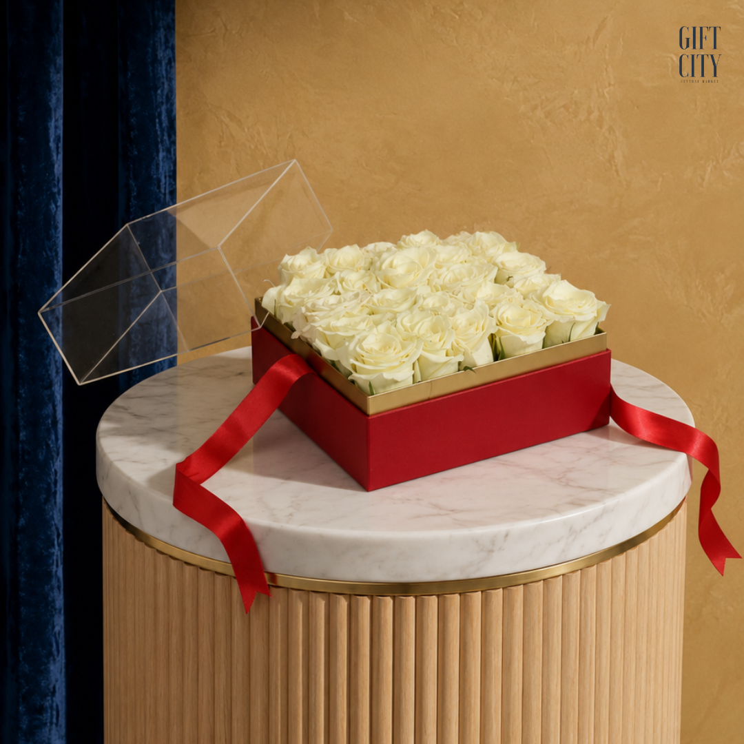 Luxury Flower & Ferrero Rocher Gift Boxes | Kuwait
